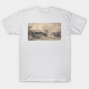 Bolton Priory, Yorkshire by John Sell Cotman T-Shirt